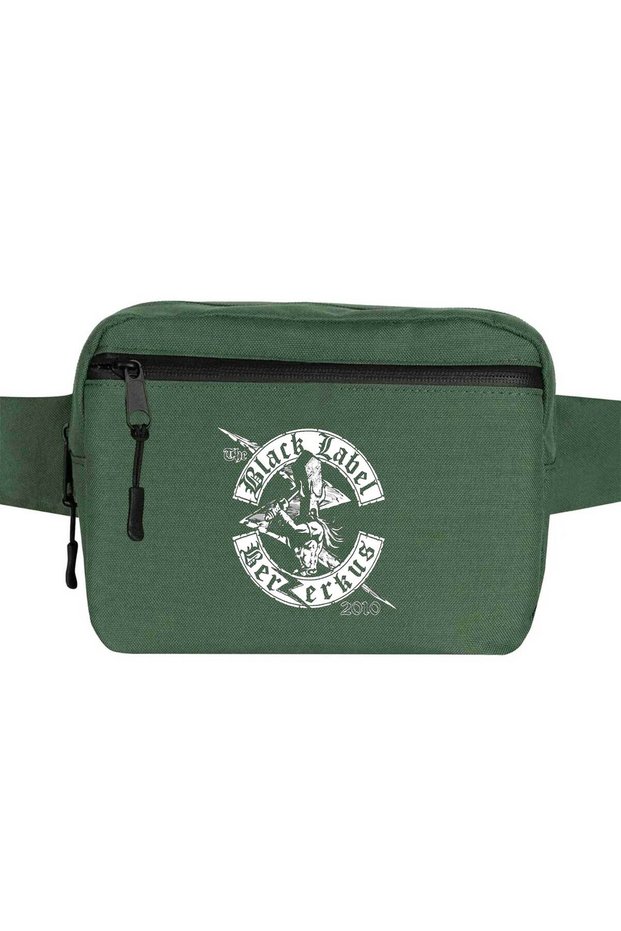 Black Label Society Berzerkus Waist Bag Green Color