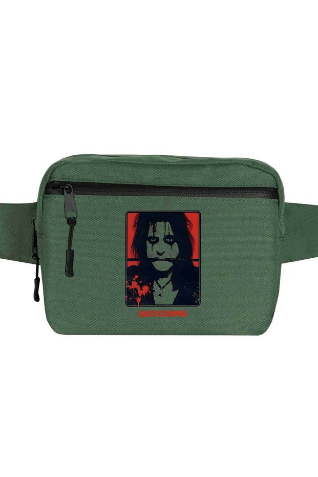 Alice Cooper the Belt Bag Green Color