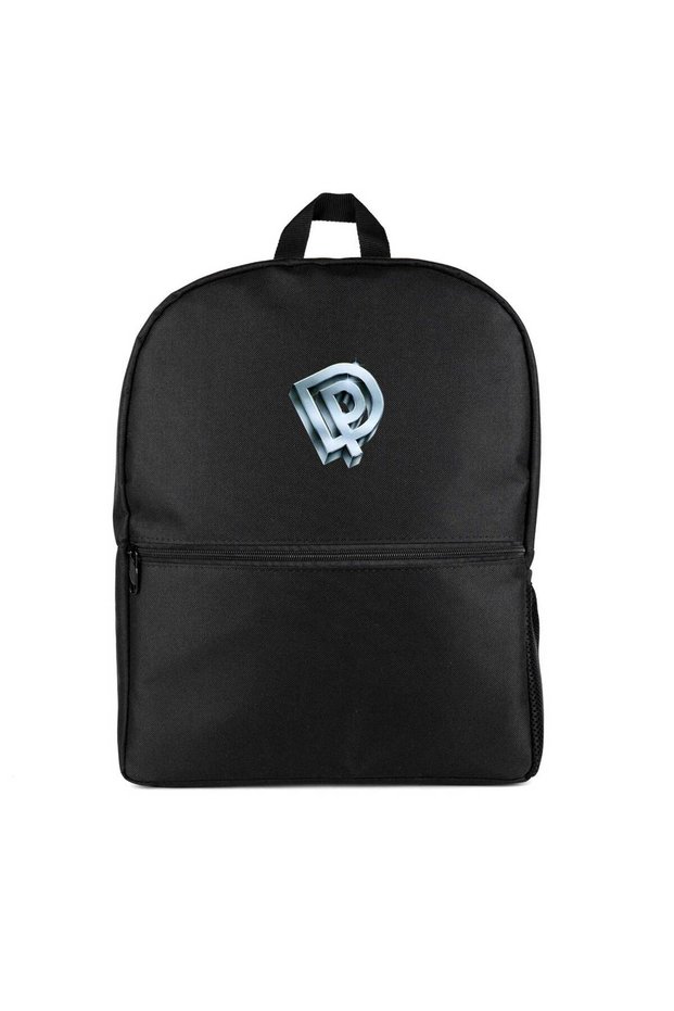 Deep Purple Logo Backpack Black Color