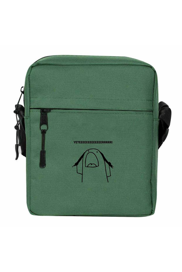 Yeeetteeerrr Shoulder Bag Green Color