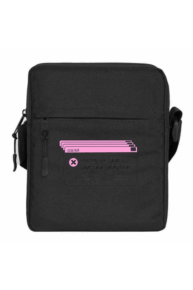 I Ride Version Version Version Shoulder Bag Black Color
