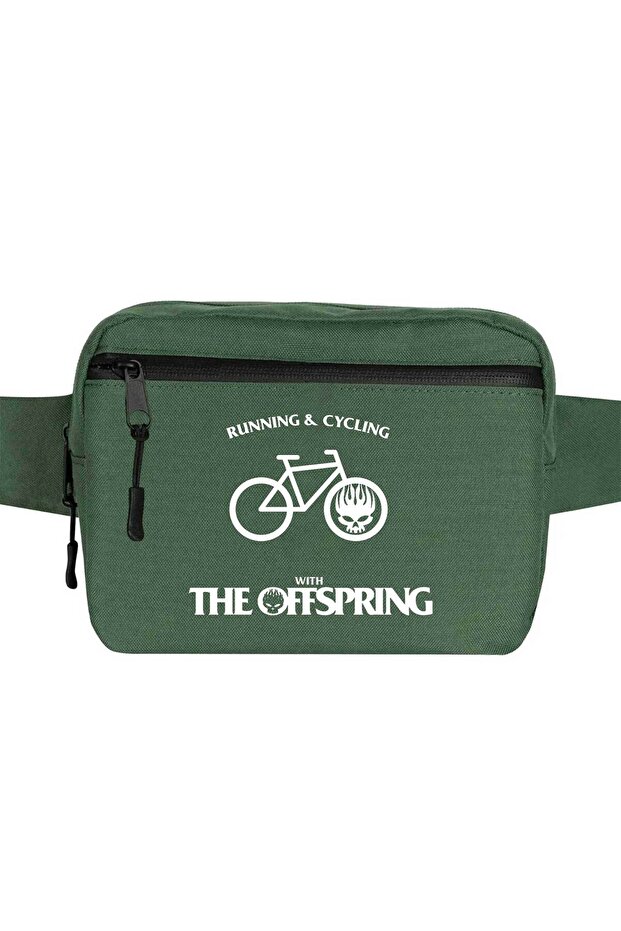 The Offspring Running & Cycling Waist Bag Green Color