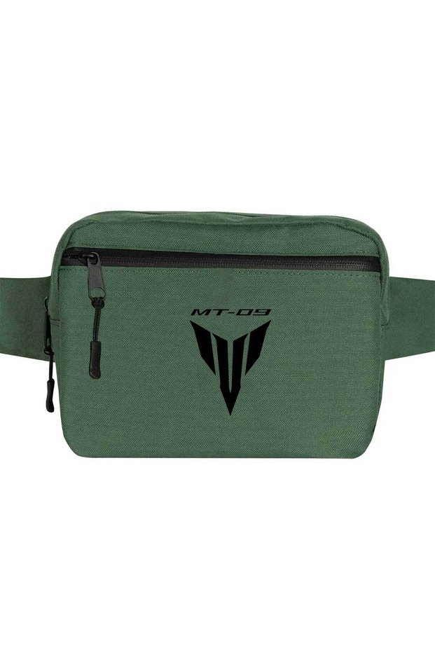 Yamaha Mt 09 Logo Waist Bag Green Color