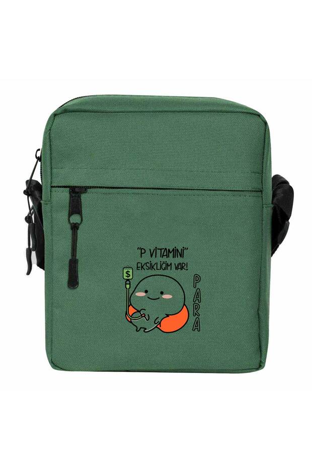Positive I Can'T Start over Shoulder Bag Green Color