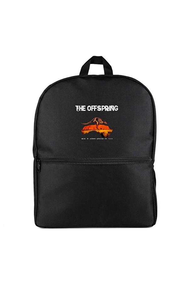 The Offspring Raw & down Backpack Black Color
