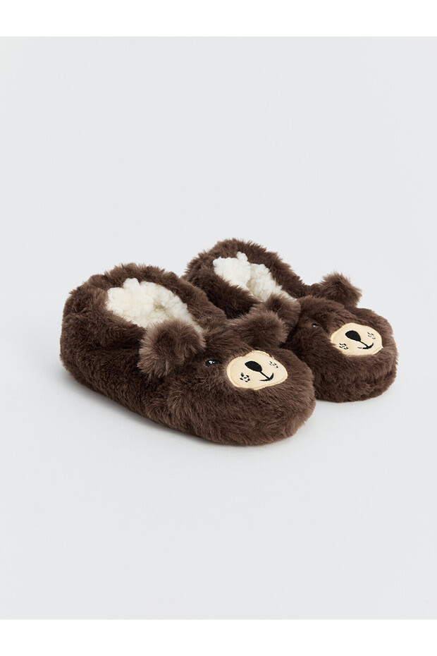 NEVAVM Farkılıقيةً، LCW STEPS Brown Erkek Çocuk Panduf