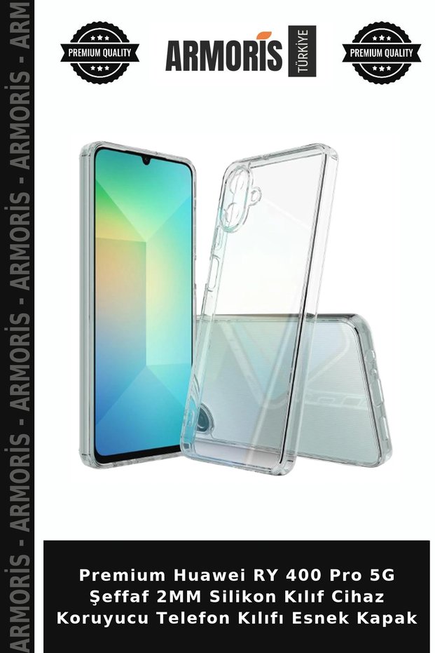 Premium Huawei Ry 400 Pro 5g Transparent 2mm Silicone Case Device Protective Phone Case Flexible Cover