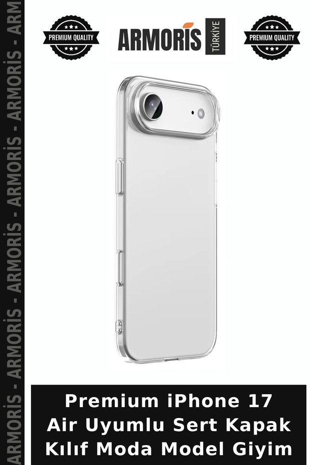 Premium iPhone 17 Air Compatible Hard Cover Case Fashionable Model Clothing