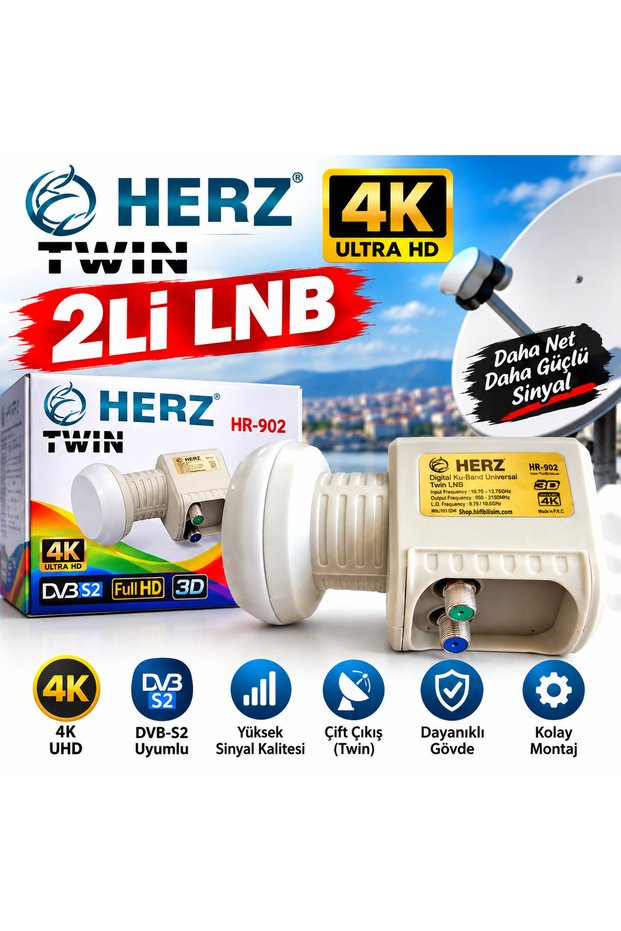 2li LNB 4K, twin lnb