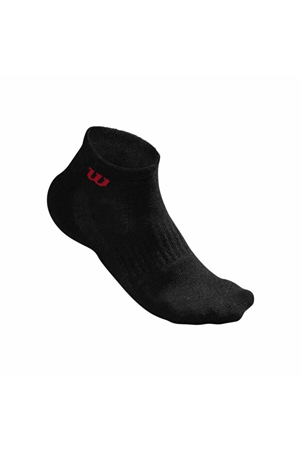 Quarter 3Pr Black Socks (43-46) Wra803102