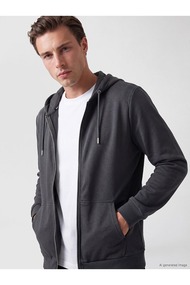 Sparkling Choices from Shining Store Men's Hooded Zipper Sweatshirt