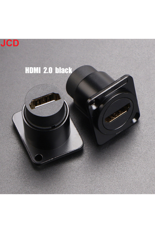 HDMI black JCD 1pcs Metal D Type Module RJ45 CAT6&USB 2.0/3.0&Type C&HDMI-Jack Socket Through Networ