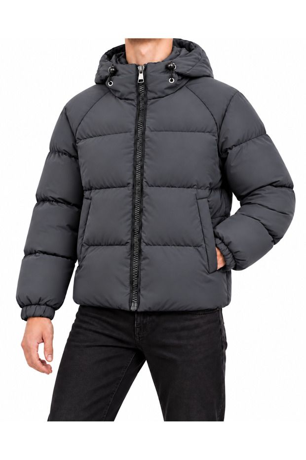 Men's Hooded Winter Puffer Coat