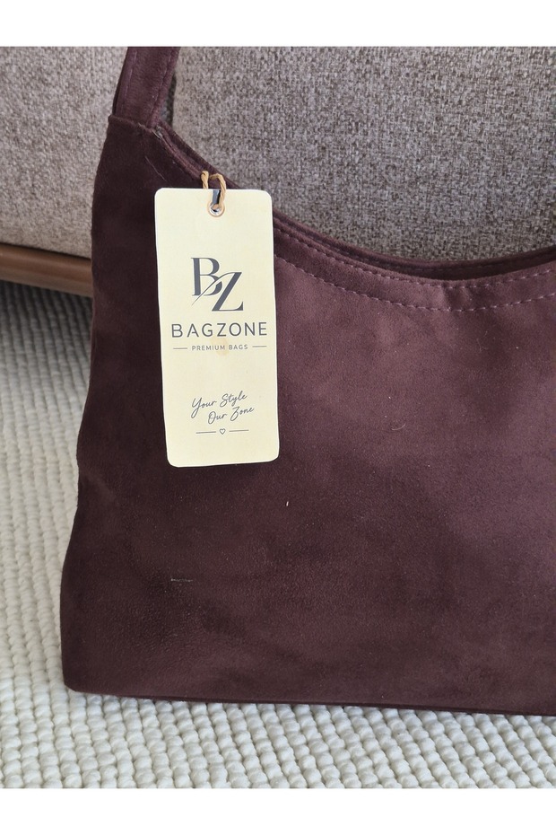 Double Handle Nubuck Casual Bag