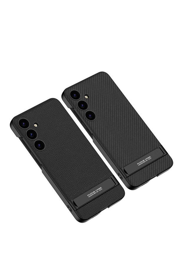 Galaxy S24 Case Brsa Camera Protected Leather Vertical Stand Ays Case
