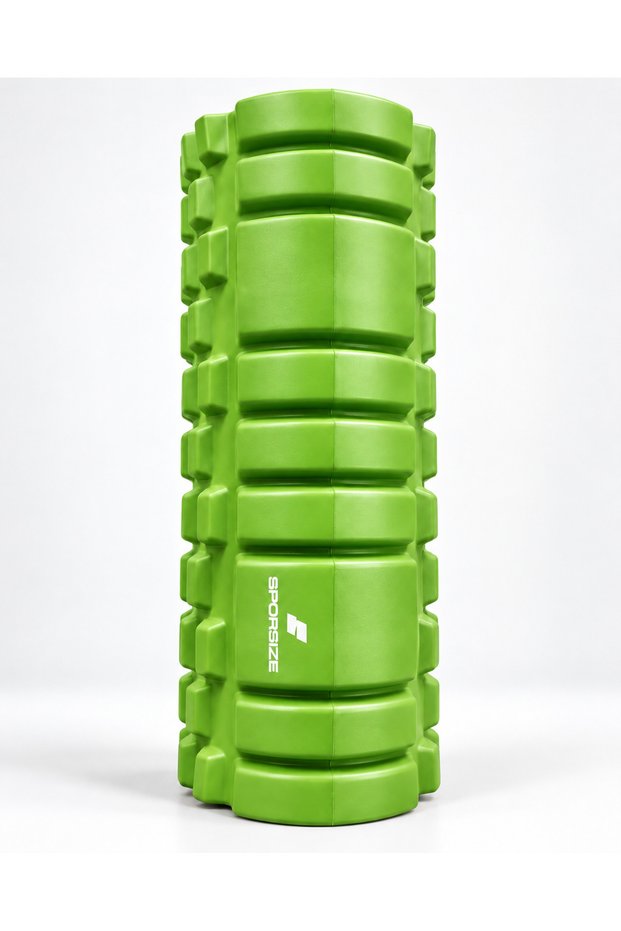 Eva Foam Roller 33X14 cm Embossed Muscle Massage Roller Pilates Fitness Exercise Roller