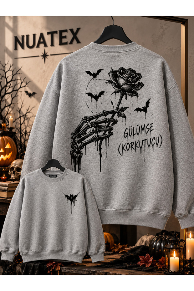 Halloween Halloween 3 Threaded Embroidered Regularfit Sweatshirt Series 1