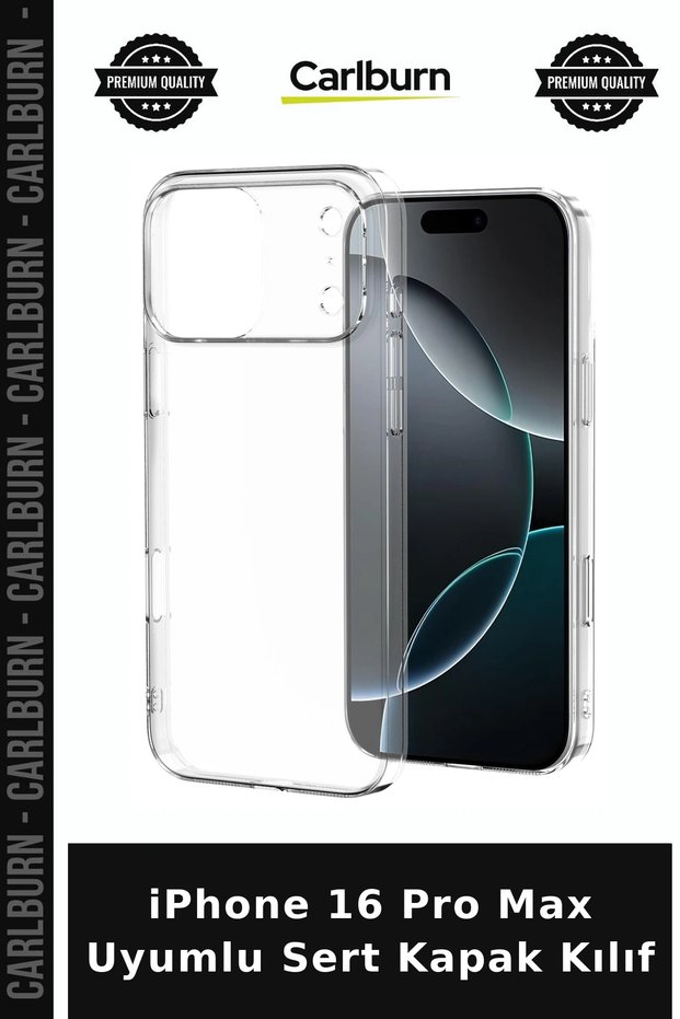غطاء صلب متوافق مع هاتف iPhone 16 Pro Max، ملحق للهاتف، غطاء واقٍ.
