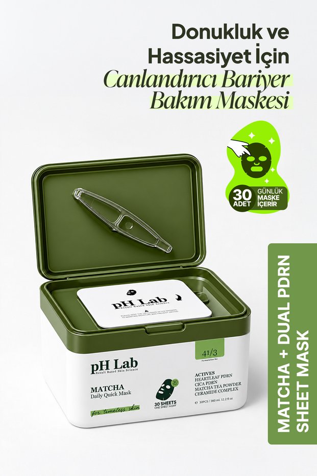 pHLab Matcha Daily Quick Mask