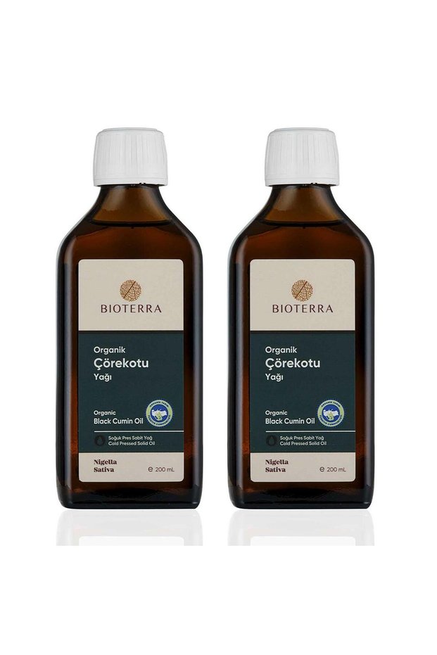 Organic Black Cumin Oil – Cold Pressed, Additive-Free & Potable X 2 Pieces (Double Advantage Set)