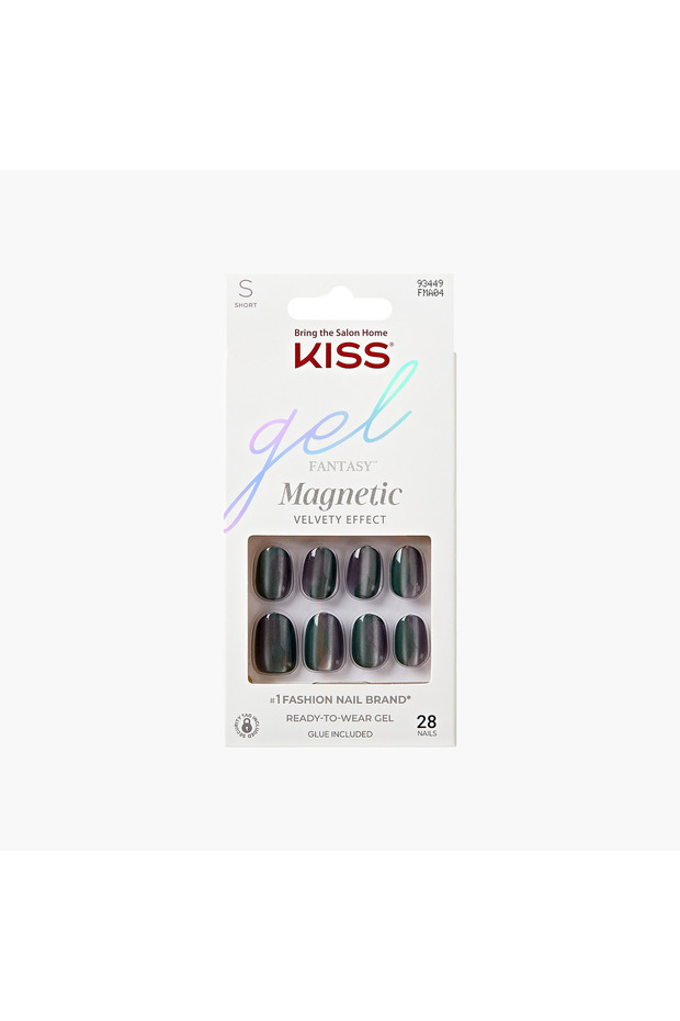 Magnetic Gel Velvety Effect Nails