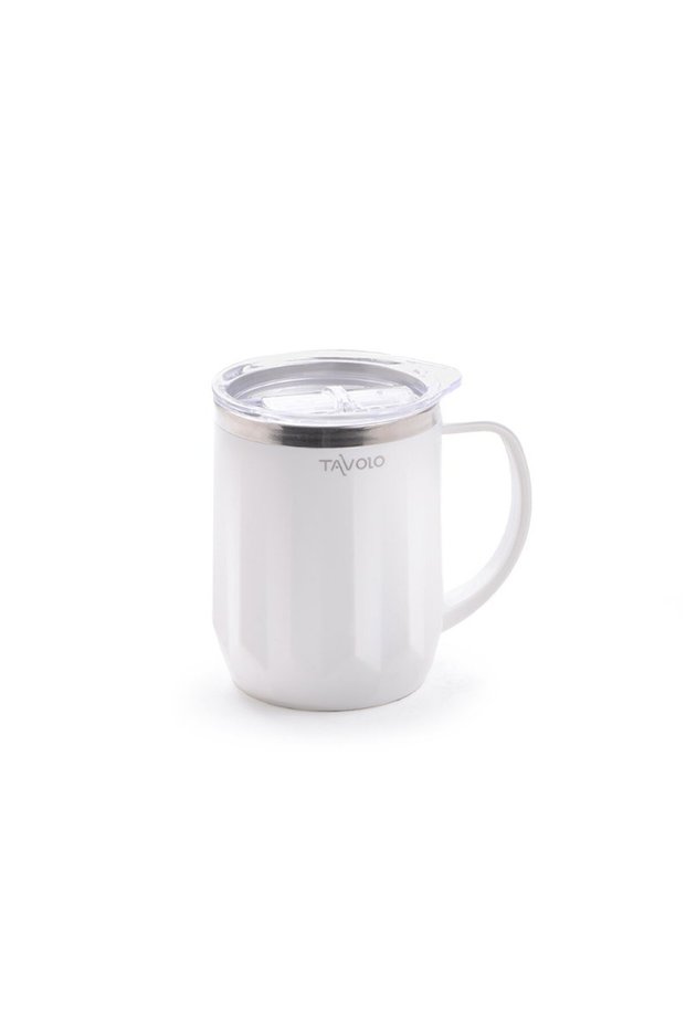 White Hand Warmer Cup