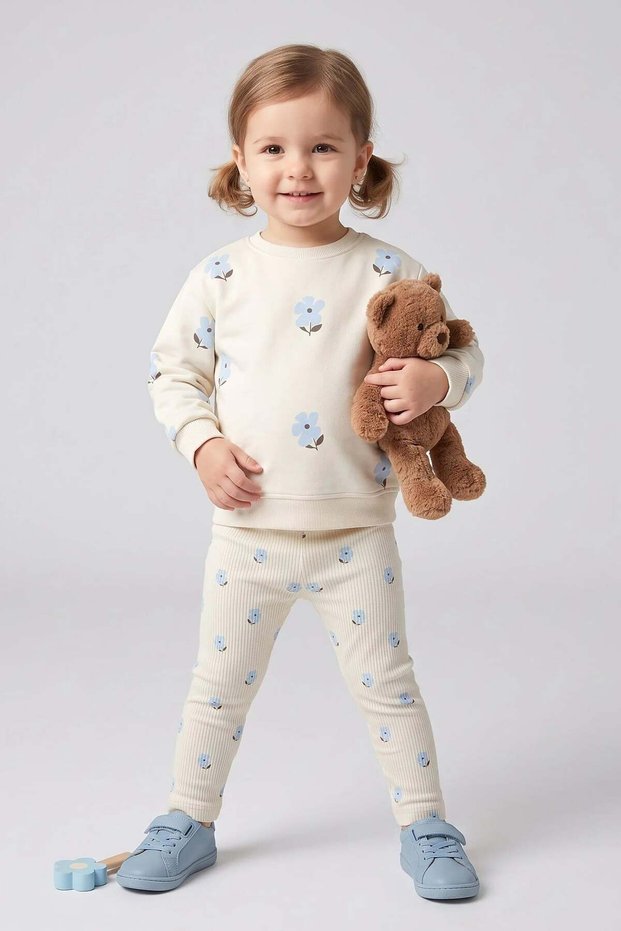 Baby Girl Snap-On Shoulder Set Dmb-0895