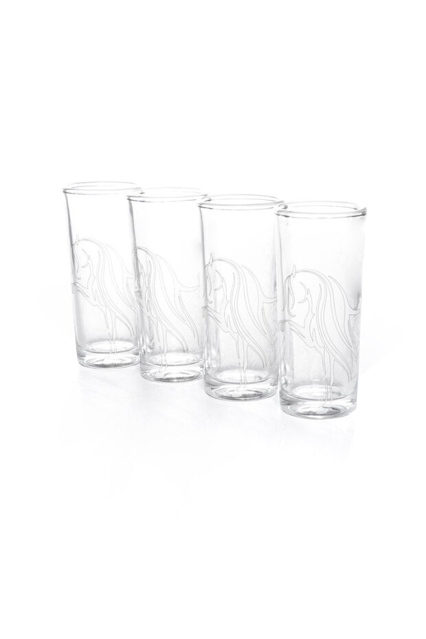 Arabic Patterned Cup Set 4 Pieces