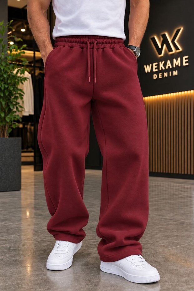 Baggy Men's 3 Thread Wide Leg Seasonal Tracksuit