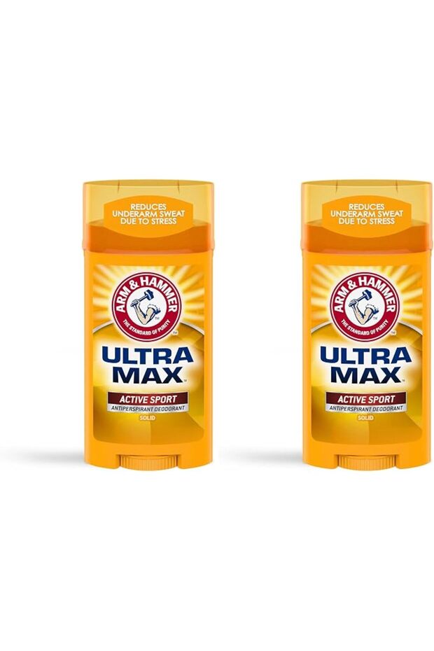 ARM & HAMMER ULTRA MAX Deodorant- Active Sport- Solid Stick - 2.6oz