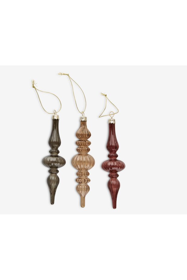Tree Decorations Lolua U14Cm 3Pcs/Pkt