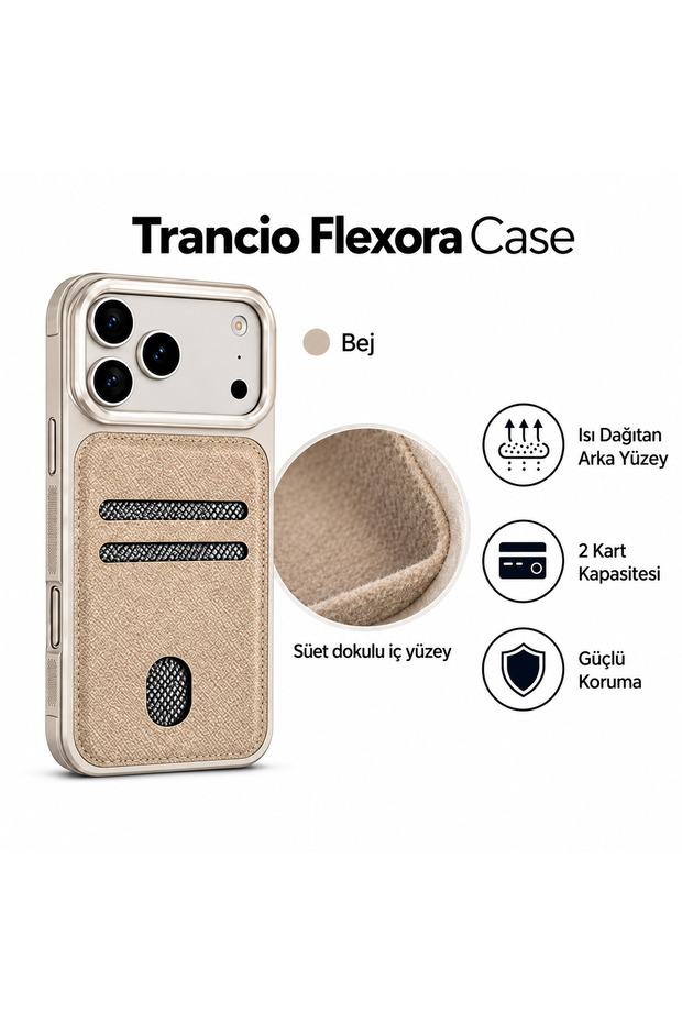 İphone 18 Pro Max / 17 Pro Max Flexora Case KILIF