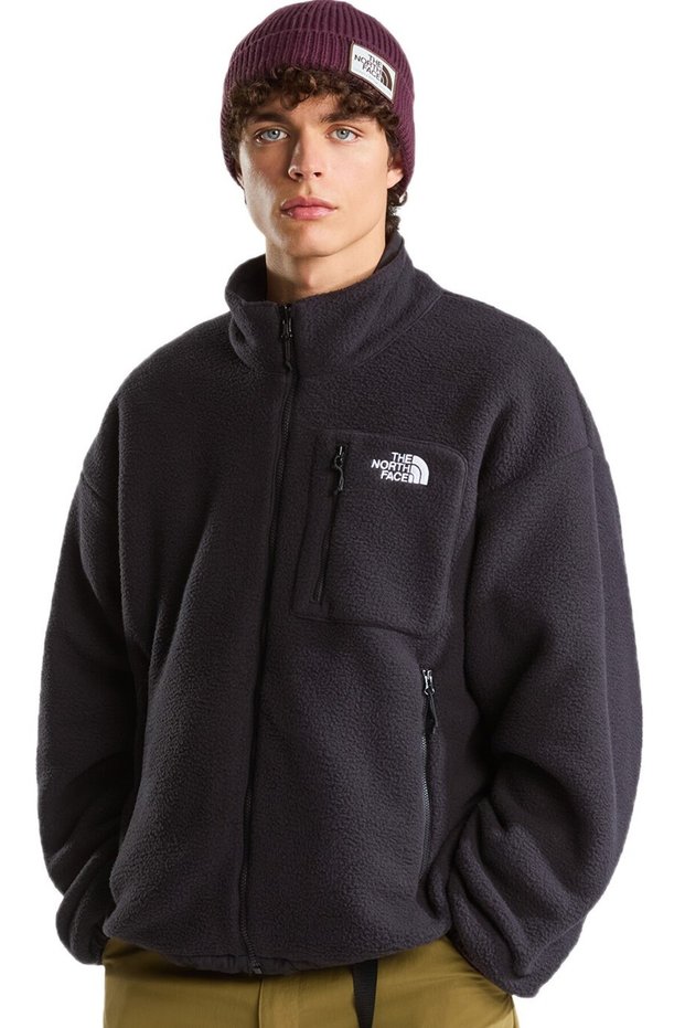 M Yumiori Reversible Jacket Men's Outdoor Fleece Jacket Nf0A89Gtkx71 Black