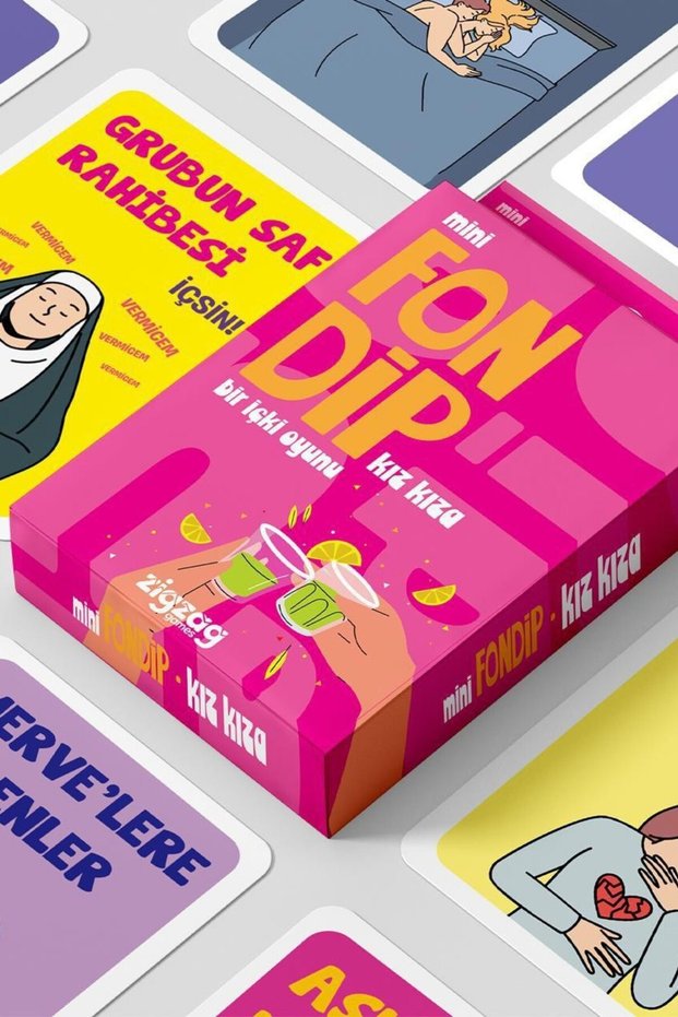 Fondip - Card Game - Girl to Girl
