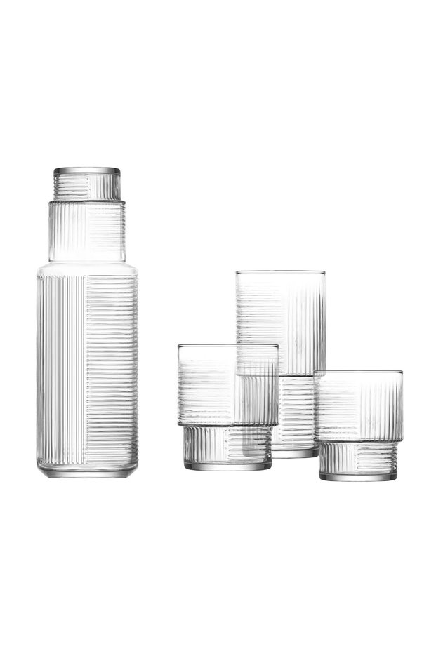 Helen 37-Piece Water Glass Soft Drink Glass Set - 12-Person Glass Set Water Set