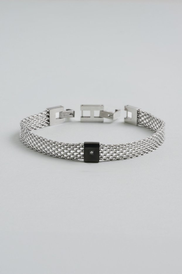 Kilikya Adjustable Steel Men's Bracelet