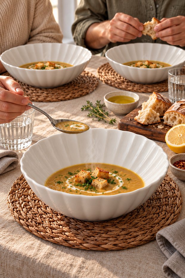 Derya 14 cm Bowl Set of 6-Premium Porcelain Dinnerware Plate