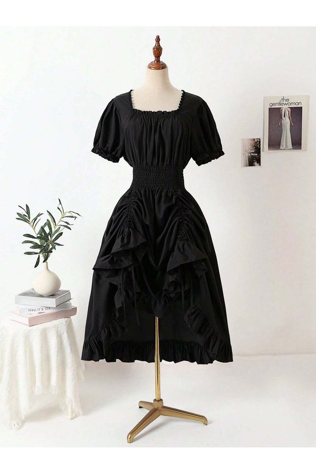 Rochie midi, negru