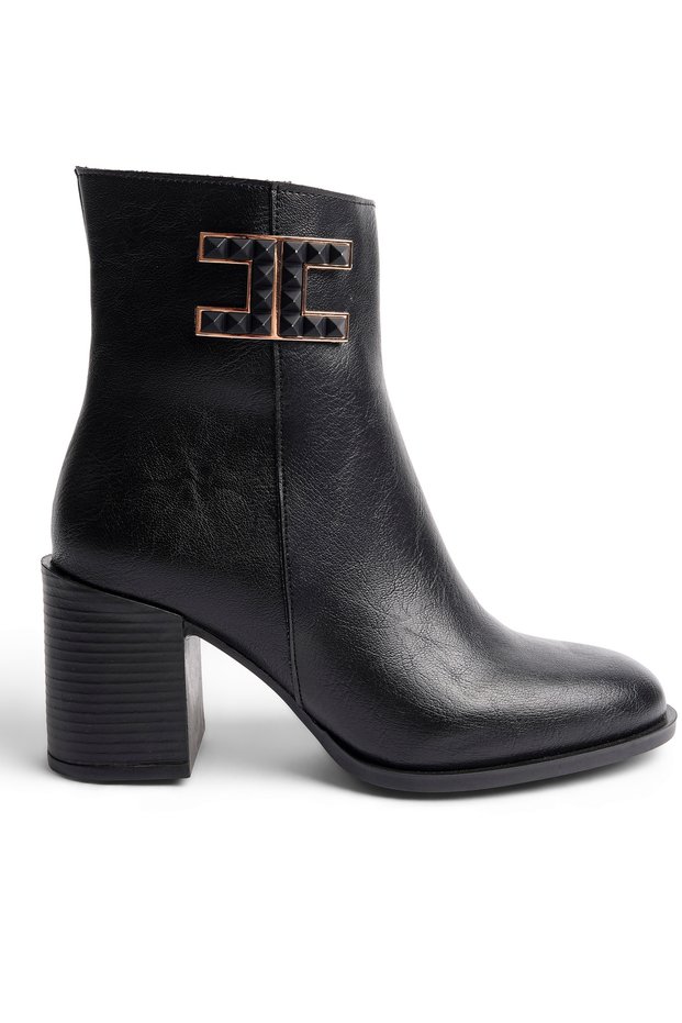 Women's Thermo Rubber Sole Buckle Boots