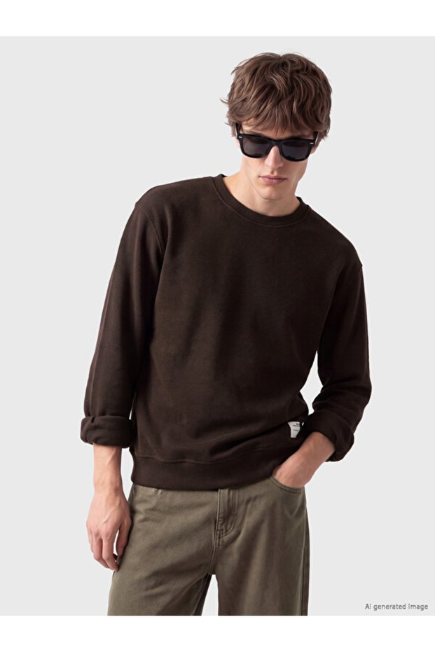 Quality Parts from Çelebi Store Zero Roba Yaka Men's Sweatshirt