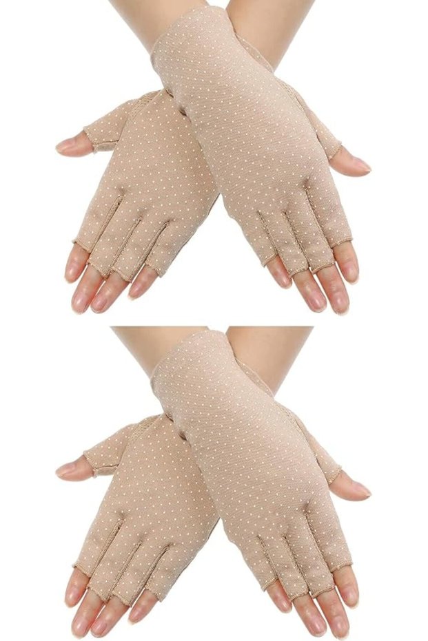 قفازات نسائية (عبوة من قطعتين)