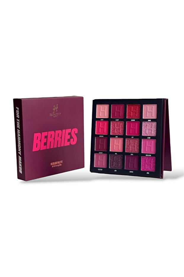 Harmony Berries Eyeshadow Set (16 Colors):