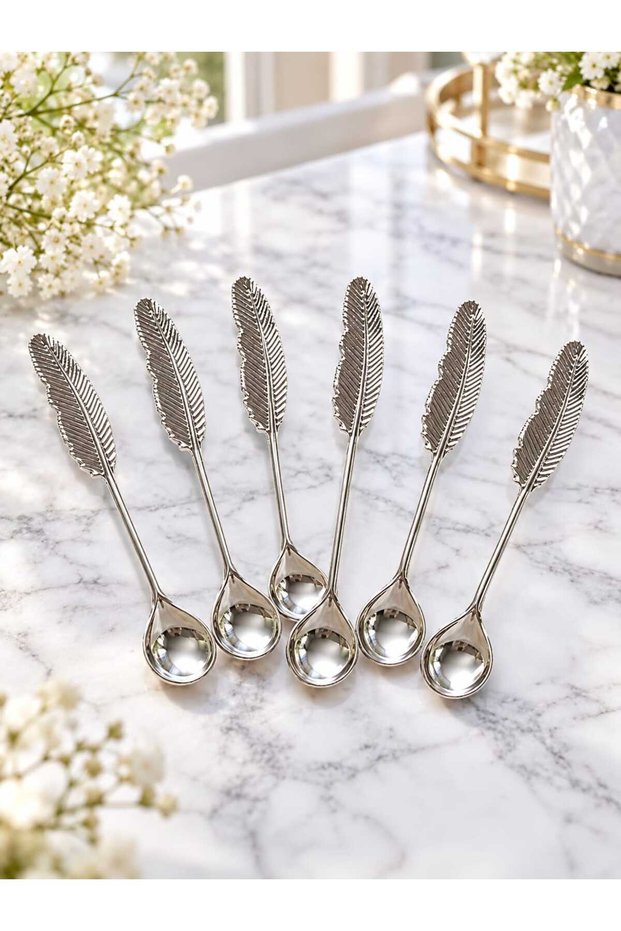 6 Pieces of Silver-Plated Teaspoons