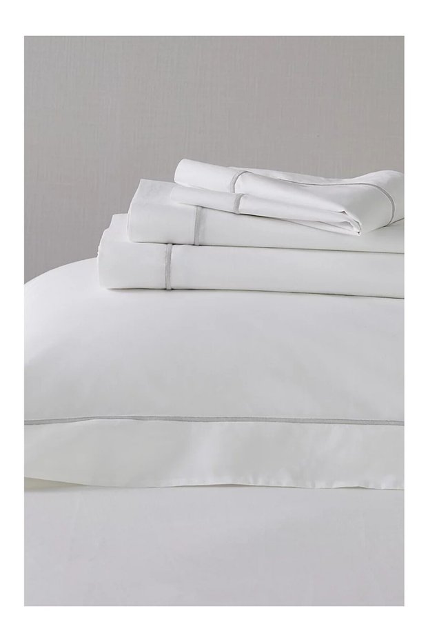 Savoy Corded Egyptian Cotton Flat Sheet