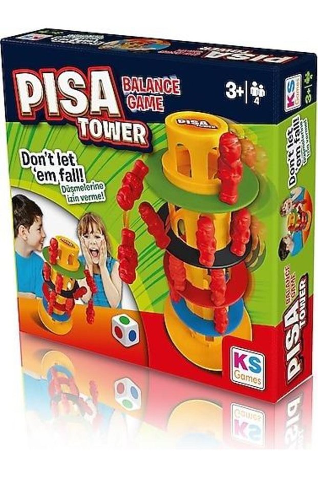Ks Pisa Tower Balance Block Game - Fun Balance Game for Kids