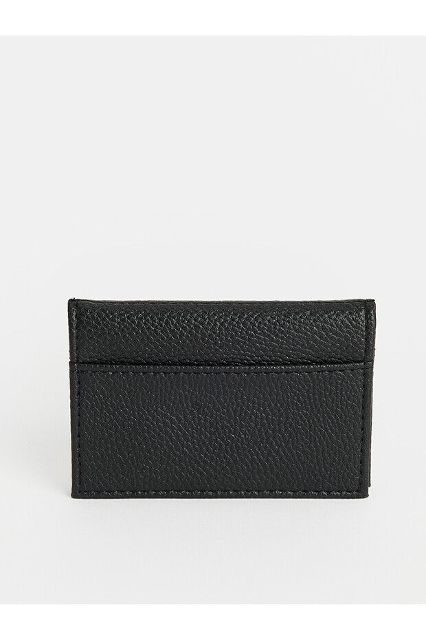 Peak New Season Black Leather Look Men's Wallet