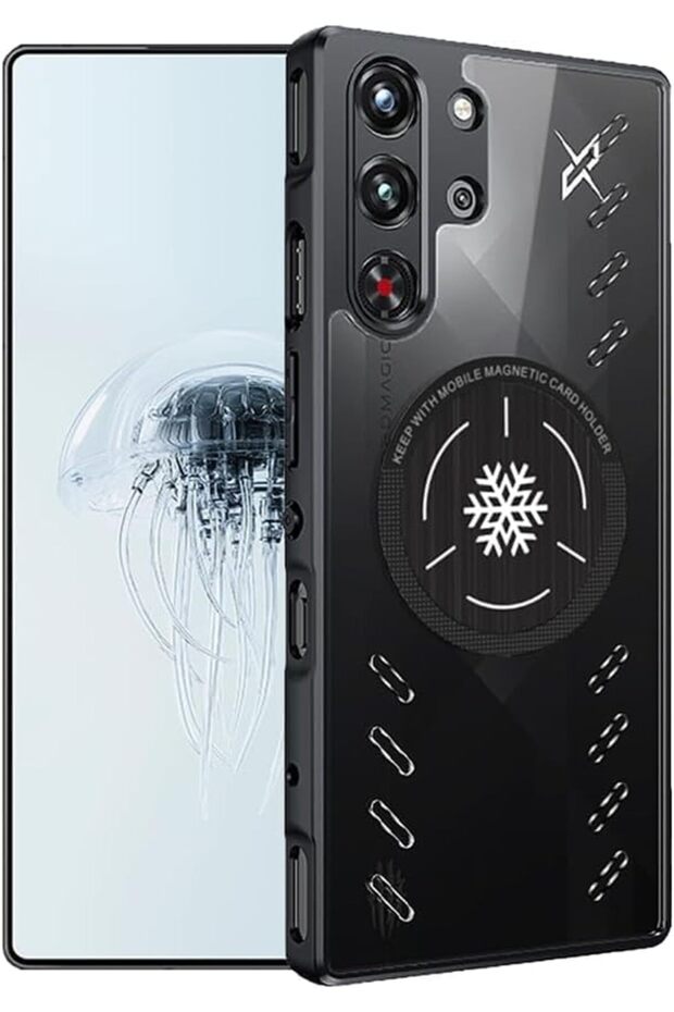Phone Case Compatible With REDMAGIC 10 Pro/10 Pro Plus, Shockproof Protective Cover with Cool