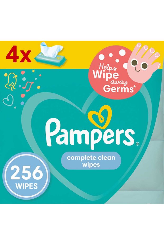 Fresh Clean Baby Wipes 64 pcs 3+1