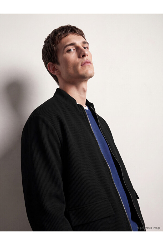 Standard Fit Men's Jacket for Style Enthusiasts from Uzg Store