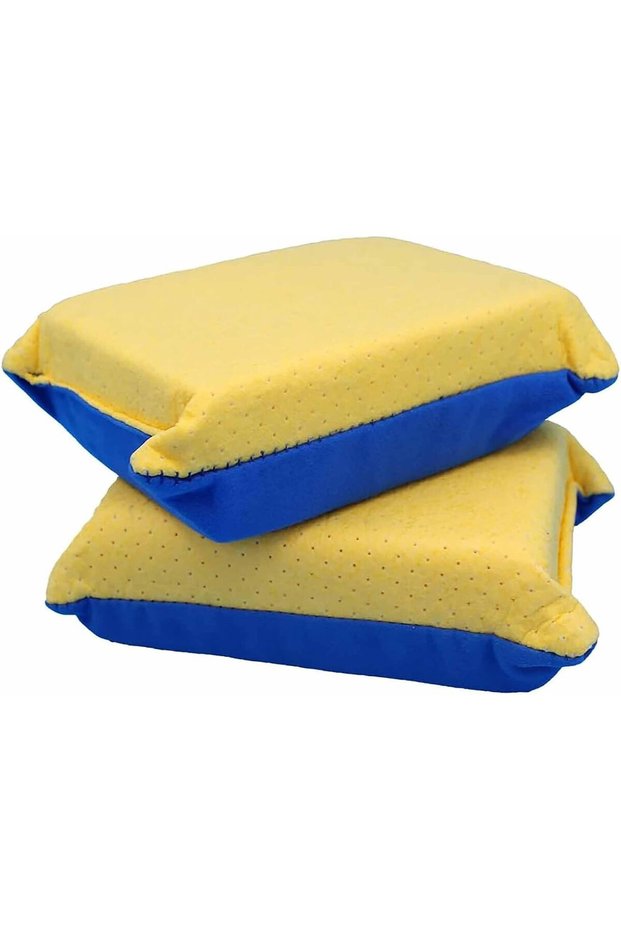 Car Cleaning Sponge Tool,Super Absorbent Window Defogger Sponge,6 x 4.5 x 2 Inches,2 Pcs